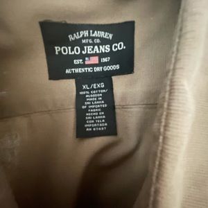 Ralph Lauren men’s tan shirt
